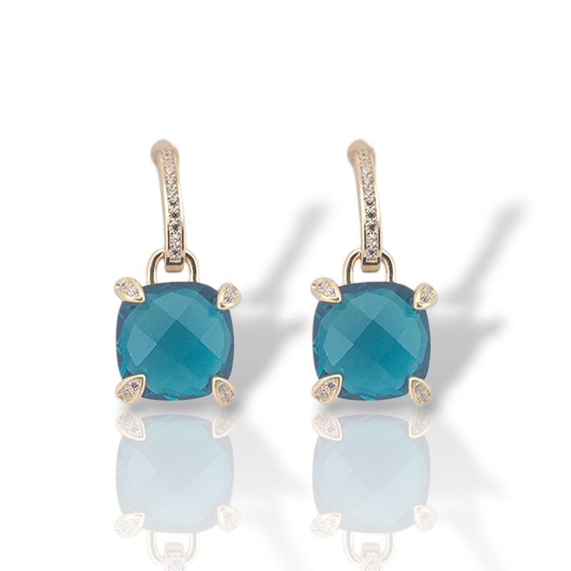 Φωτογραφία από Orecchini in argento 925° dorato (code FCΜ002910)