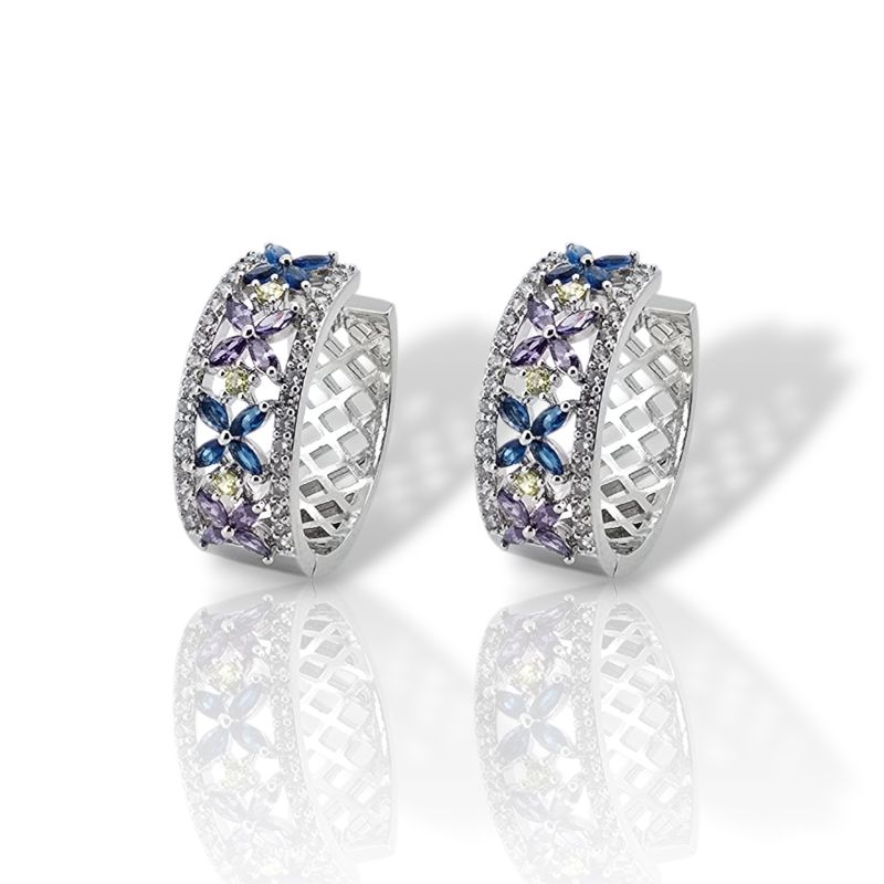 Φωτογραφία από Orecchini in argento 925° rodiato (code FCM003000)