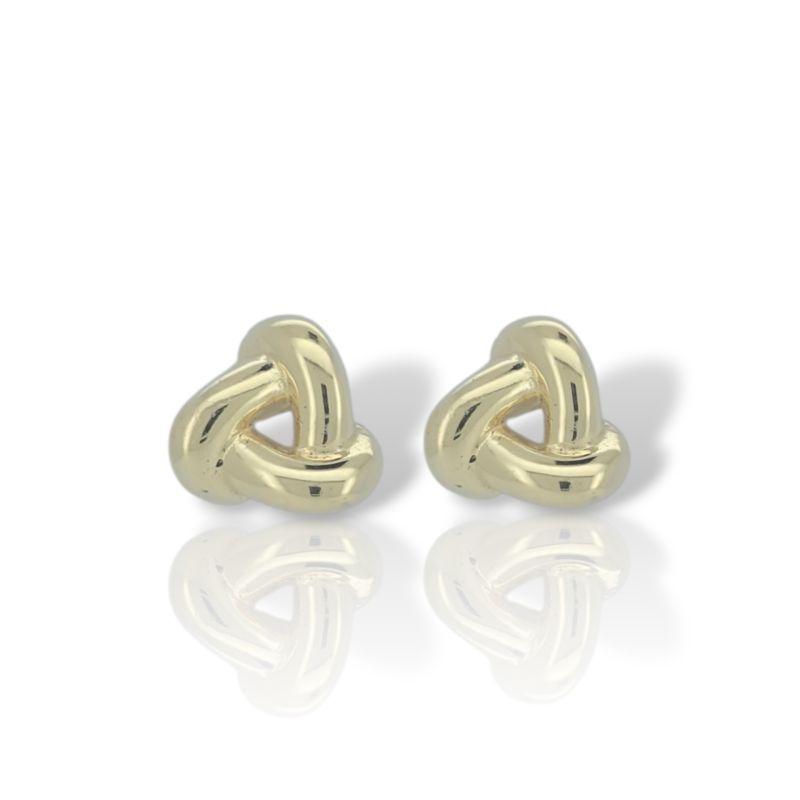 Φωτογραφία από Orecchini NODO in argento 925° oro Giallo (GEM21384)