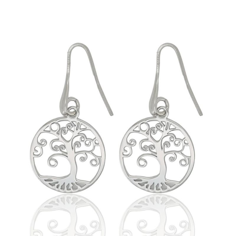 Φωτογραφία από Οrecchini αlbero della vita in argento 925° rodiato (code S223890)