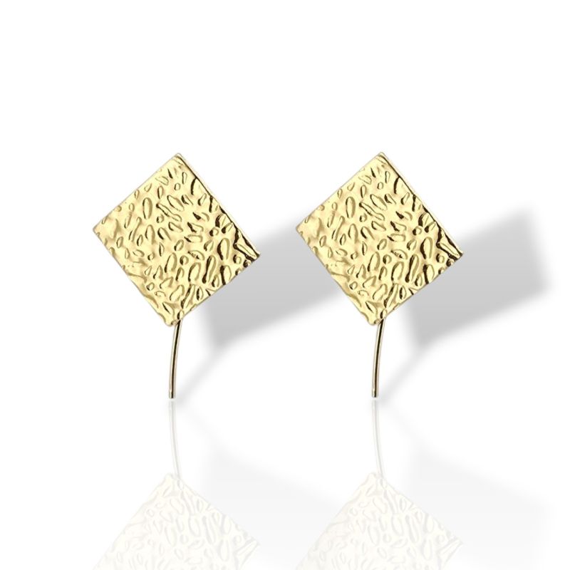 Φωτογραφία από Σκουλαρίκια κρεμαστά απο επιχρυσωμένο ασήμι 925° (code SHK0018441)