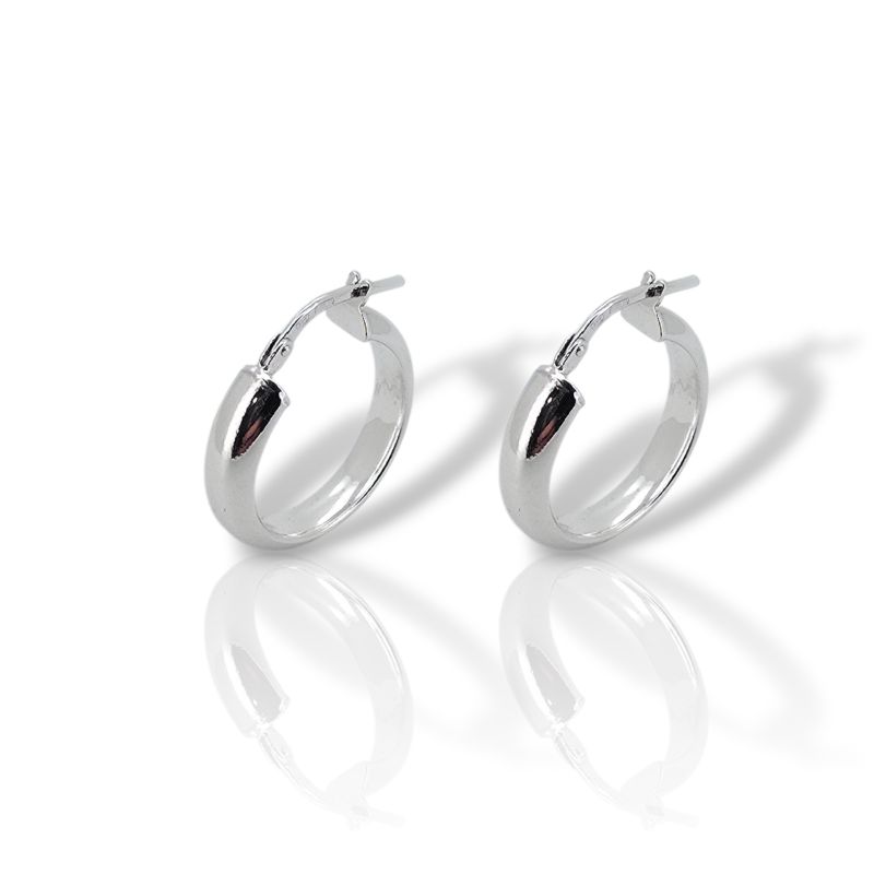 Φωτογραφία από Orecchini in argento 925° rodiato (code SHK905113B)