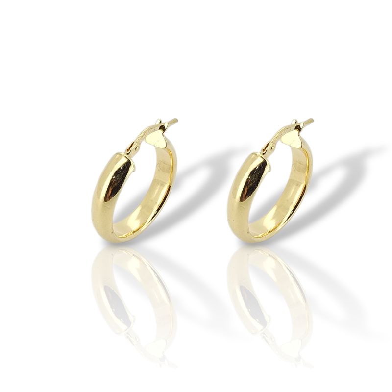 Φωτογραφία από Orecchini in argento 925° dorato  (code SHK905113G)