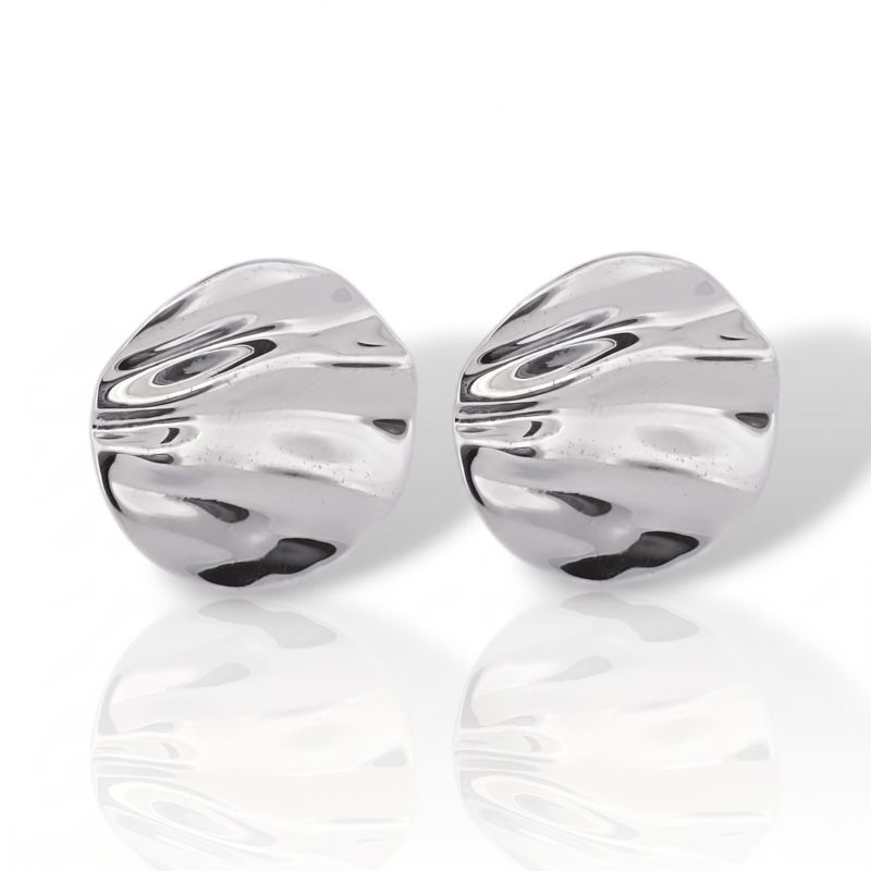 Φωτογραφία από Orecchini in argento 925° rodiato  con zirconi cubici (SL000021)