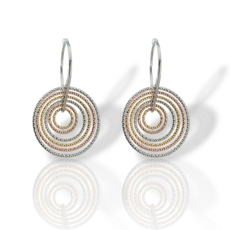 Φωτογραφία από Σκουλαρίκια κρικάκι απο επιπλατινωμένο ασήμι 925° (code SVX1300410)