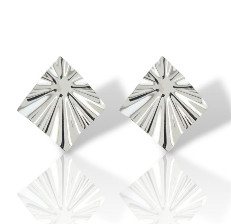 Φωτογραφία από Σκουλαρίκια απο επιπλατινωμένο ασήμι 925° (code SVX2500704)