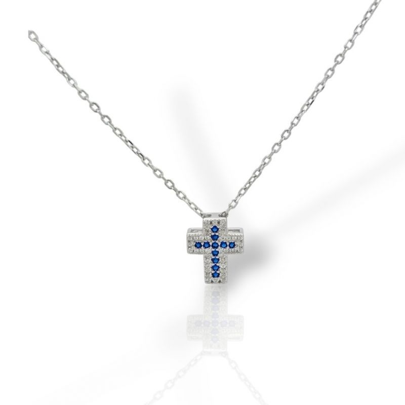 Φωτογραφία από Platinum plated silver 925º Cross  (code FC010823)