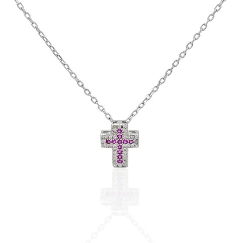 Φωτογραφία από Platinum plated silver 925º Cross  (code FC010822)