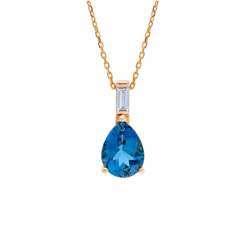 Φωτογραφία από Punto di luce in oro rosa k18 con diamante (code S249197)
