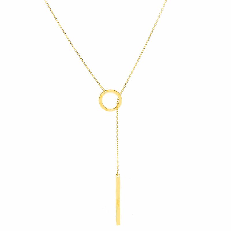 Φωτογραφία από Golden necklace k14 (code S260269)
