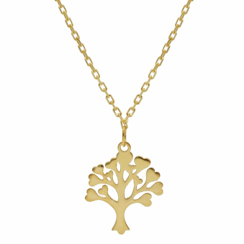 Φωτογραφία από Golden necklace with the tree of life k14  (code S282062)