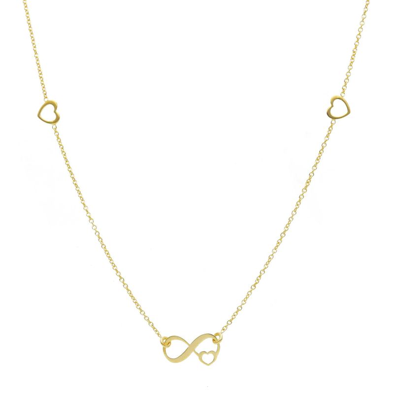 Φωτογραφία από Χρυσό κολιέ άπειρο k9 (code S289225)