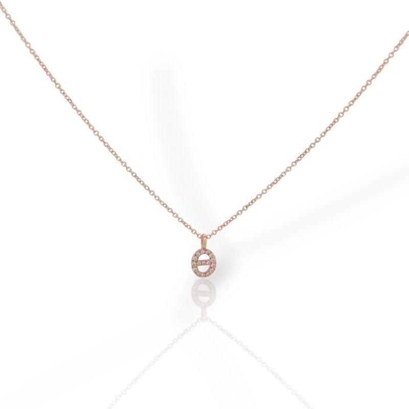 Φωτογραφία από 14k  Rose gold necklace (code M2917)