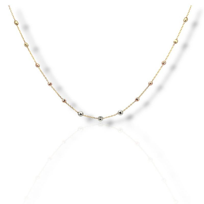 Φωτογραφία από Golden necklace k14 (code S2393)