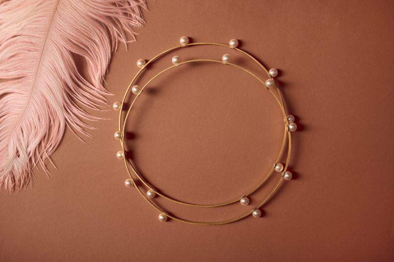 Φωτογραφία από Στέφανα Γάμου LAKALUKA  Acrylic Pearls