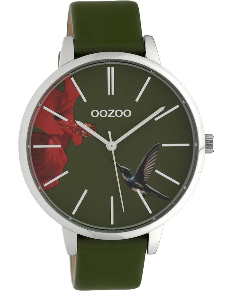 Φωτογραφία από OOZOO Timepieces Limited Blue Leather Strap C10185