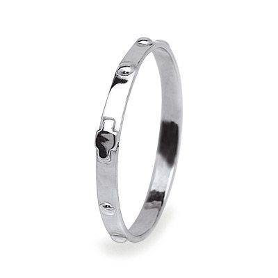Φωτογραφία από White gold wedding rings 18k 2.2mm (code FRU010BB)