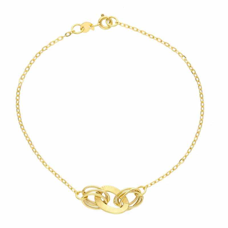 Φωτογραφία από Yellow Gold K9 Bracelet  (code S166800)