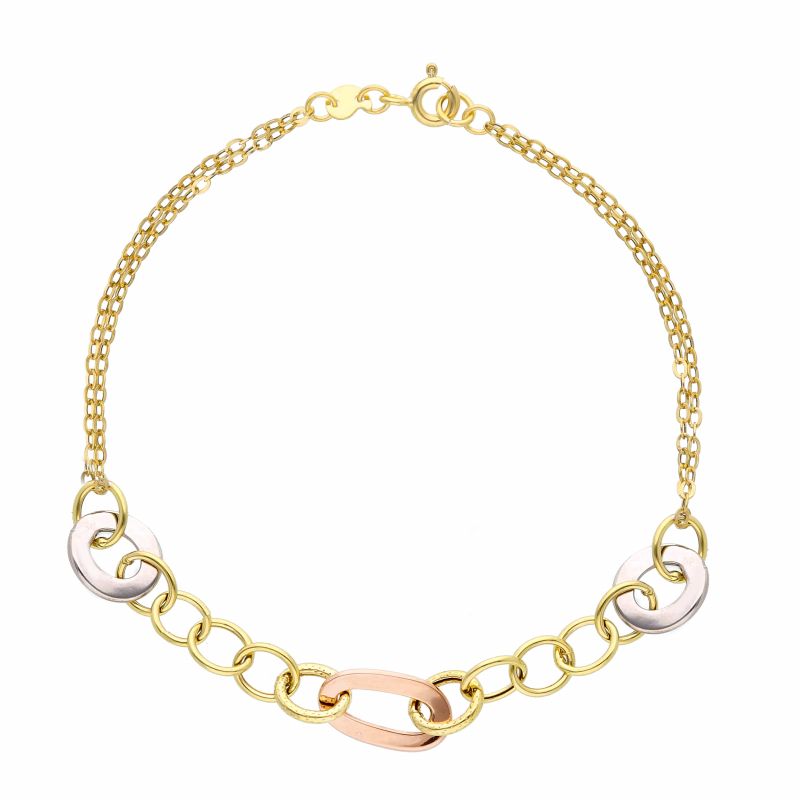 Φωτογραφία από Yellow Gold K9 Bracelet  (code S178003)