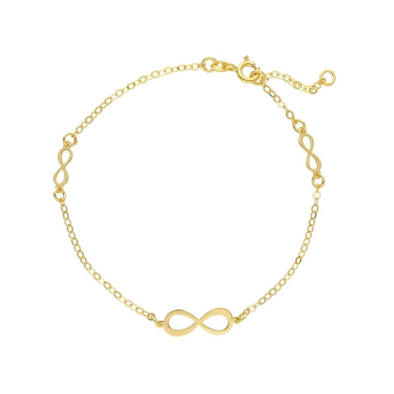Φωτογραφία από Bracciale in oro Giallo k9 Infinito (code S206847)