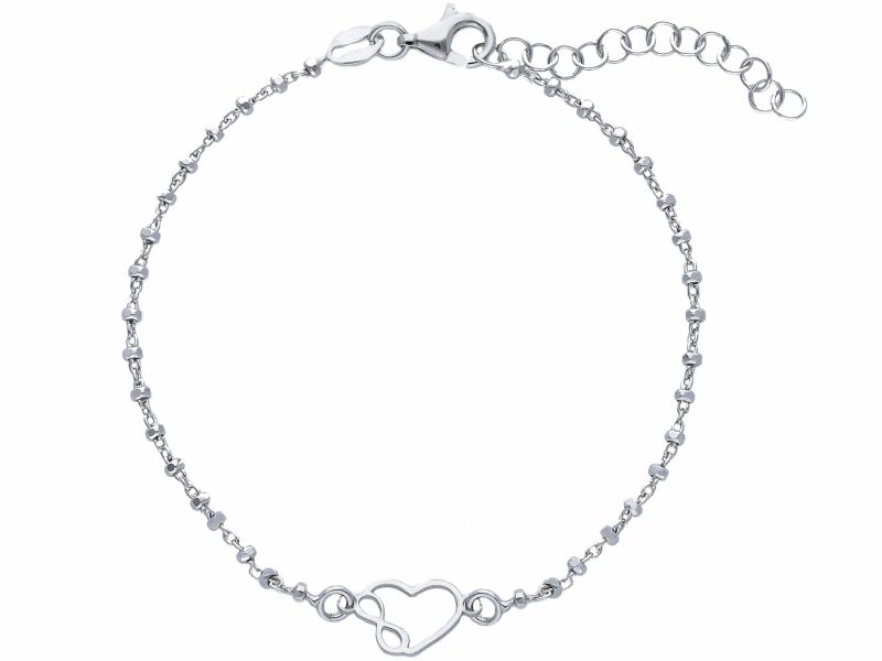 Φωτογραφία από Platinum plated silver 925° bracelet (code S250748)