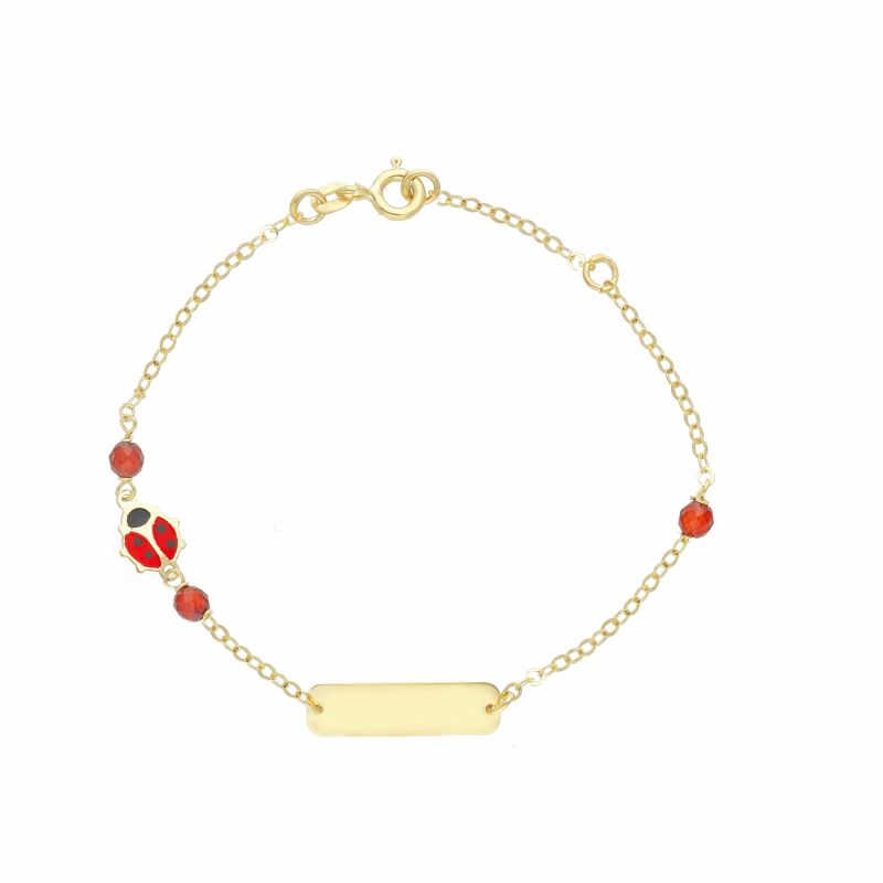 Φωτογραφία από Bracciale -Targa e Coccinella in oro giallo k9  (code  S278294)