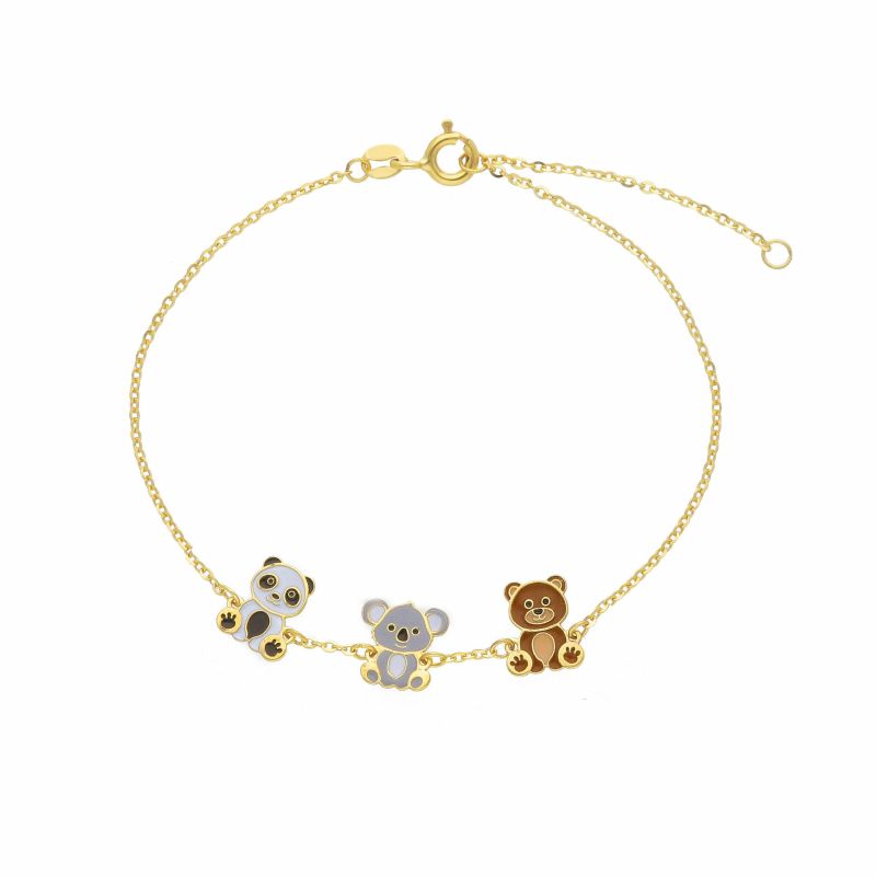 Φωτογραφία από Golden animal bracelet k9 (code S279002)