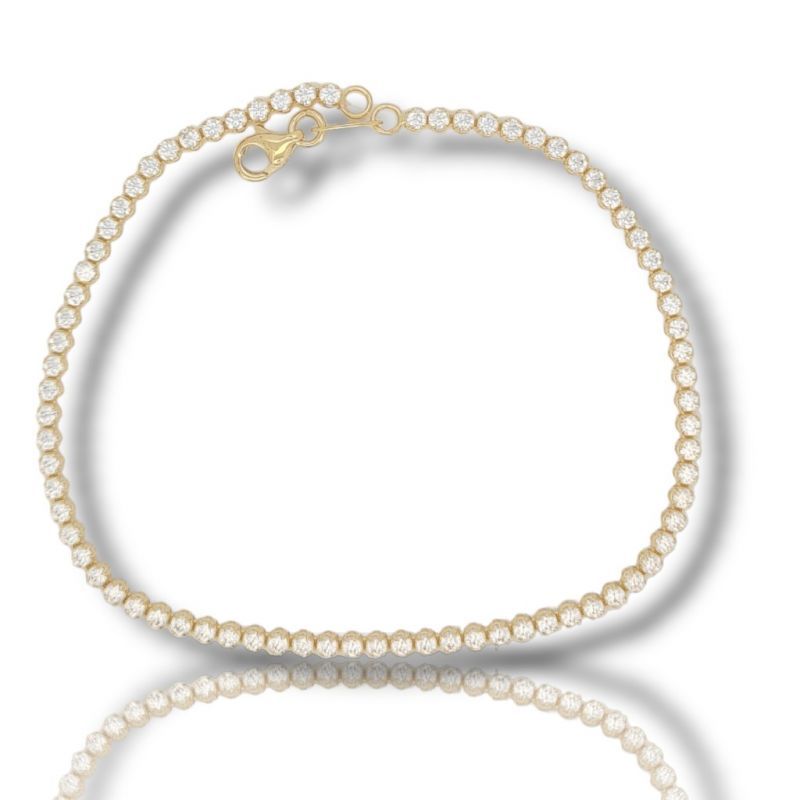 Φωτογραφία από Tennis in oro Giallo κ14.   2.0mm  (code AL2646)