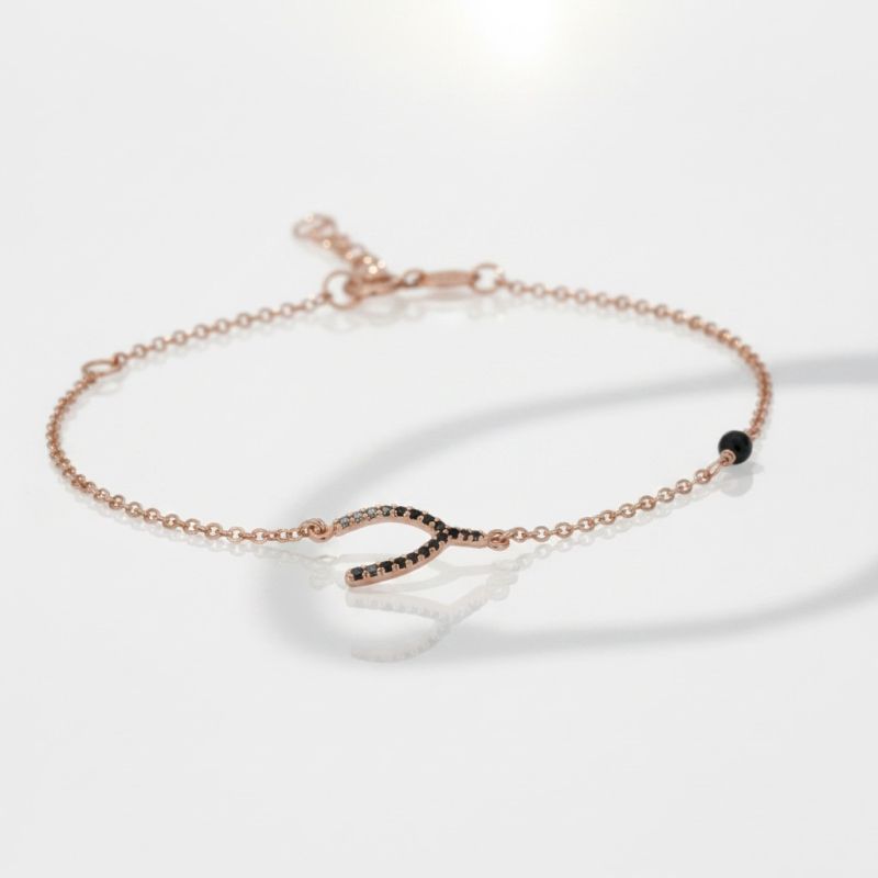 Φωτογραφία από Rose gold bracelet  k9 (code AL2838)