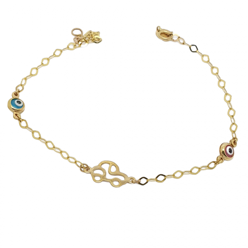 Φωτογραφία από Bracciale in oro giallo k9 con Auto (code AL2063)